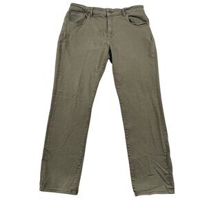 Warp + Weft AMS Amsterdam Slim Jeans Mens 38x32 Moss Green Denim